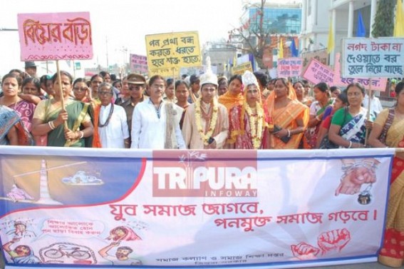 Colourful rally organised in city to mark the celebration of International Womenâ€™s day 